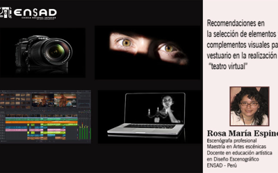 Recomendaciones en la selección de elementos y complementos visuales para el vestuario en la realización de teatro virtual