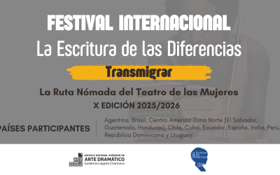 ENSAD lanza convocatoria nacional del concurso de dramaturgia femenina como sede principal del Festival Internacional “La Escritura de las Diferencias”