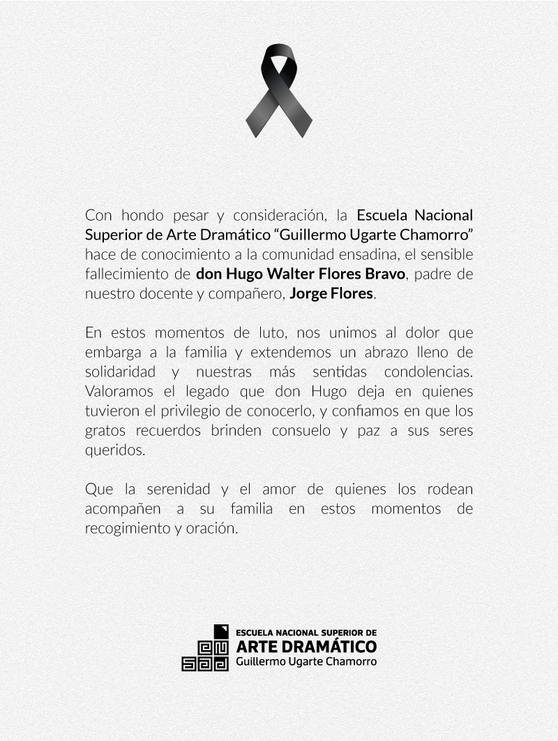 2024.08.12 Condolencias Jorge Flores