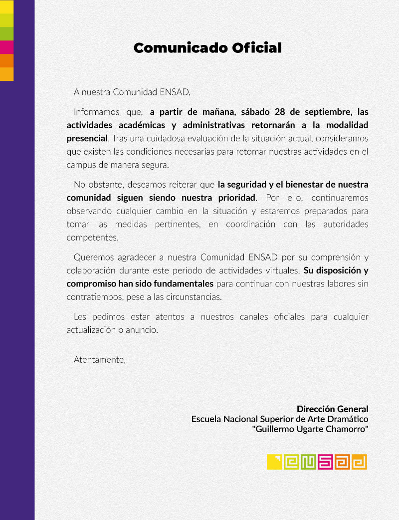 2024.09.27 Comunicado Retorno A Presencial